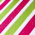 Nepremokavá látka, farba amarant prúžky, metráž 160 cm 