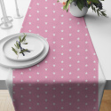 Tissu coton au mètre, 125 g/m², largeur 160 cm, imprimé Etoiles rose        