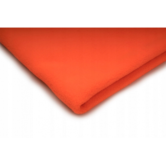 Tissus polaire, 200 g/m², pour loisirs créatifs orange neon 51