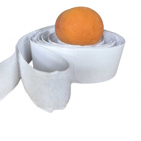 Bande adhésive auto-agrippante crochet et boucle Blanche 50 cm, largeur 20 mm