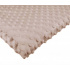 Tissu minky dot, 300 gr/m2, largeur 160 cm, cappuccino