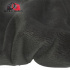 Tissu minky fausse fourrure, 320 g/m², largeur 160 cm, au métre noir