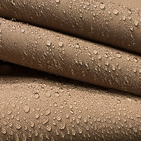 Tissu anti UV-WR extérieur, 250 g/m², 150 cm, au mètre couleur Camel