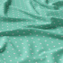 Tissu coton au mètre, 125 g/m², largeur 160 cm, imprimé Etoiles menthol    