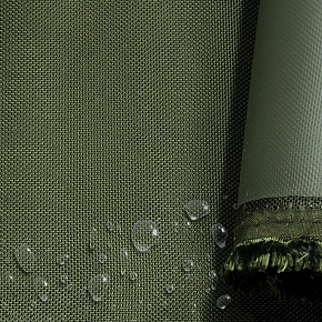 Tissu extérieur Imperméable PVC Codura 1680D, 546 g/m², 150 cm, Khaki