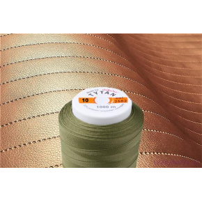 Fils à coudre d'ameublement TYTAN 10 1000 m couleur khaki 2582 Fils à coudre d'ameublement TYTAN 10 1000 m couleur khaki 2582