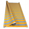 Tissu d'extérieur pour transats et hamacs de jardin, gris-jaune, 5 cm