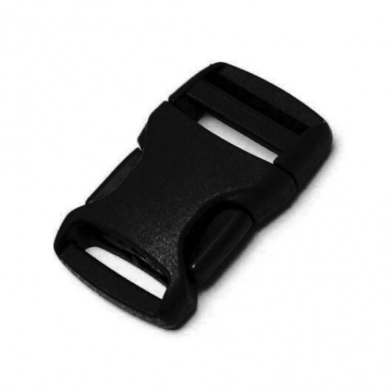 Spona plastová 20 mm barva černá