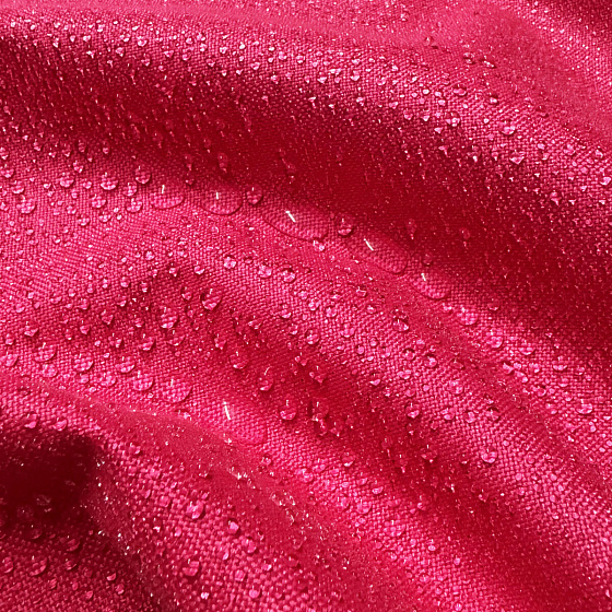 Vodu odpuzující látky, Oxford, šíře 160 cm, Malinová