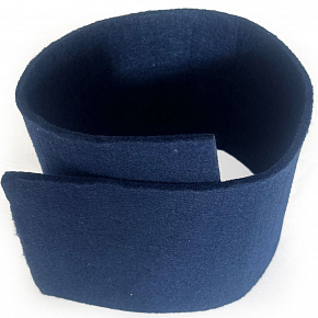 Feutrine technique 8 mm, 1200 g/m², largeur 100 cm, bleu