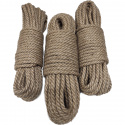 Šnůrka pletená jutová 10 mm x 20 m