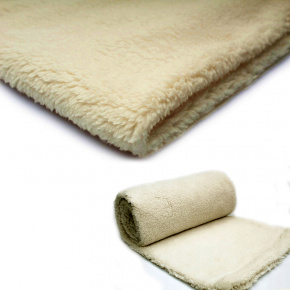 Tissu imitation fourrure d'agneau, 320 g/m², largeur 160 cm, 02 ecru Tissu imitation fourrure d'agneau, 320 g/m², largeur 160 cm, 02 ecru