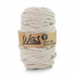 Cordons tressé coton 9 mm, 50 m, couleur biege clair 320