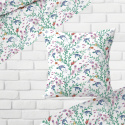 Tissu coton au métre imprimé Monde de l’eau blanche