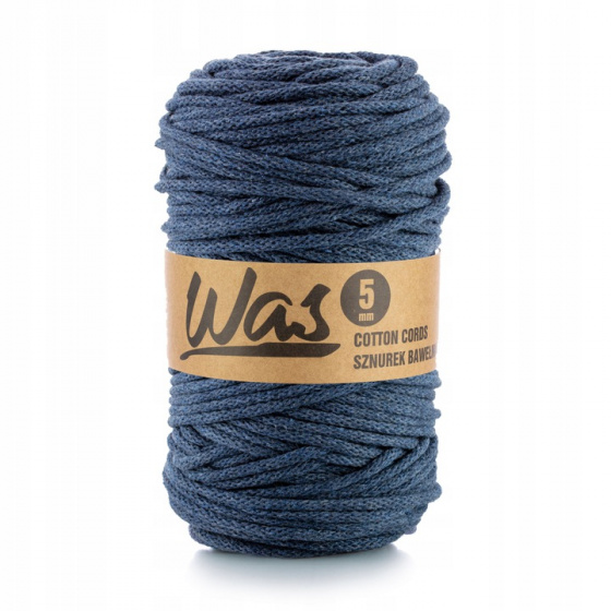 Cordons tressé coton 5 mm, 100 m, couleur grenat 310