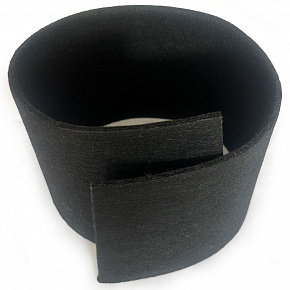 Feutrine technique 10 mm, 1300 g/m², largeur 100 cm, noir