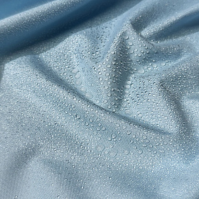 Tissu imperméable Oxford PU, 200 g/m², 160 cm,  bleu clair