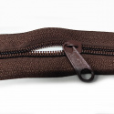 Zip spirálový Hnědý 5 mm metráž 