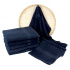 Serviette de bain 50x100 cm, couleur grenat