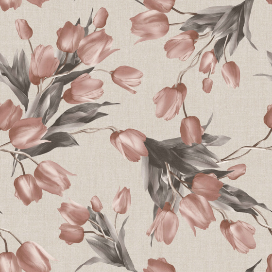 Velurové potahové látky s potiskem vzor 401054-109