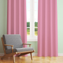 Tissu en coton uni au mètre, 125 g/m², largeur 160 cm, rose