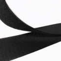 Pásek na suchý zip Háček a Smyčka set černý 100 mm balení 25 m