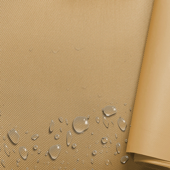 Nepromokavá látka Kodura PVC zátěr 1680D, 546 gm², šíře 150 cm, béžový