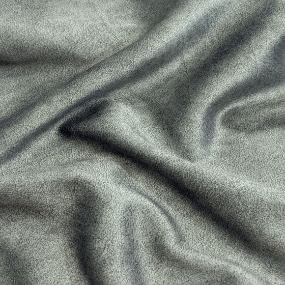 Velvet upholstery fabric Salvador Grey for furniture, by the meter - Pet Proof