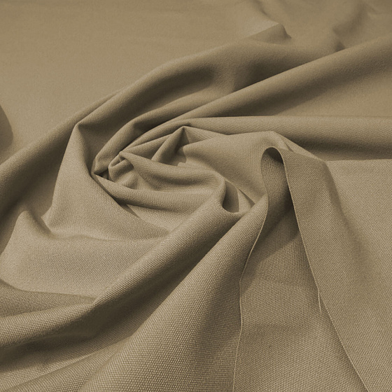 Tissu imperméable avec protection UV et traitement déperlant, 260 g/m², largeur 160 cm, Biege