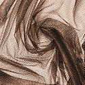 Polyester mesh for clothing Brown, mesh 2x2mm