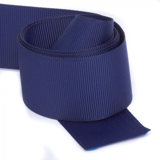 Ruban très solide souple en polyester, couleur Grenat, 30 mm emballage 50 m