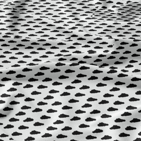 Tissu en coton uni au mètre, 125 g/m², largeur 160 cm, blanc 