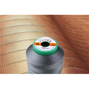 Fils à coudre d'ameublement TYTAN 10 1000 m couleur grise 2680 Fils à coudre d'ameublement TYTAN 10 1000 m couleur grise 2680