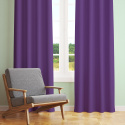 Tissu en coton uni au mètre, 125 g/m², largeur 160 cm, violet