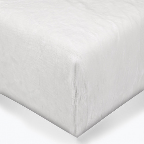 Drap microflanelle couleur blanc 140x200