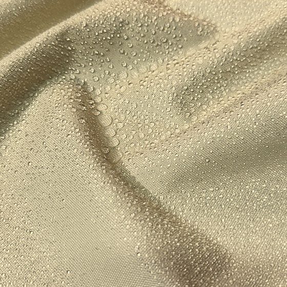 Vodu odpuzující látky, Oxford, šíře 160 cm, Béžová