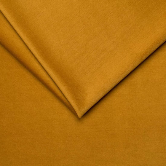 Tissu d'ameublement velours Tiffany est super doux et lisse, Pet Proof, Mustard