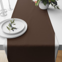 Tissu en coton uni au mètre, 125 g/m², largeur 160 cm, marron