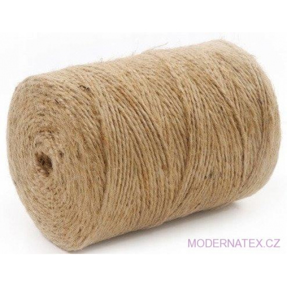 Lněný stáčený provázek 150x5 SN, 250gr, navín 330m