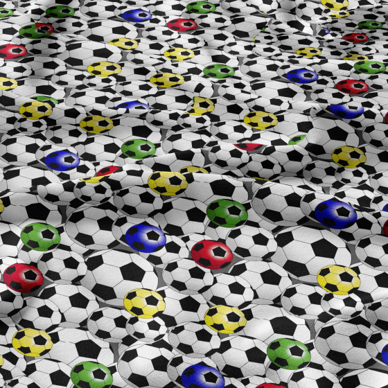 Tissu en coton uni au mètre, 125 g/m², largeur 160 cm, blanche