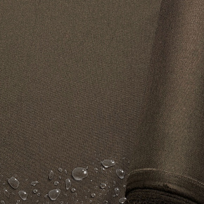 Tissu imperméable imitation lin, 220 g/m², 160 cm, Marron