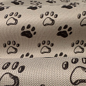 Water-repellent Codura, Paws on Cream