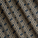 Rideaux motifs Juliet couleur biege 140 x 250 cm 