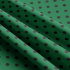 Tissu coton au métre couleur Vetre pois Noire 10 mm