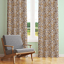Tissu en coton uni au mètre, 125 g/m², largeur 160 cm, maron