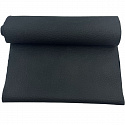 Ekokůže Largo Black, potahová látka na podkladě, hrubá, metráž