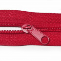 Zamek spiralny czerwony 5 mm, metraż