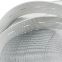 Elastique boutonnière 20 mm blanche 25 m