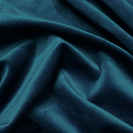 Velurová potahová látka, Velluto, Modrá