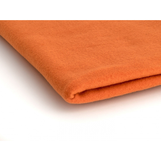 Tissus polaire, 200 g/m², pour loisirs créatifs orange 26